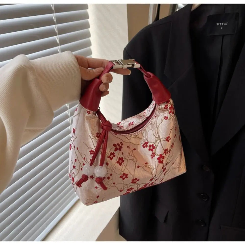 Casual Embroidered Chinese Style Handbag