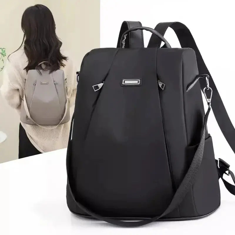 New Women's Fashion Large Capacity Nylon Backpack thebuzzbay.com