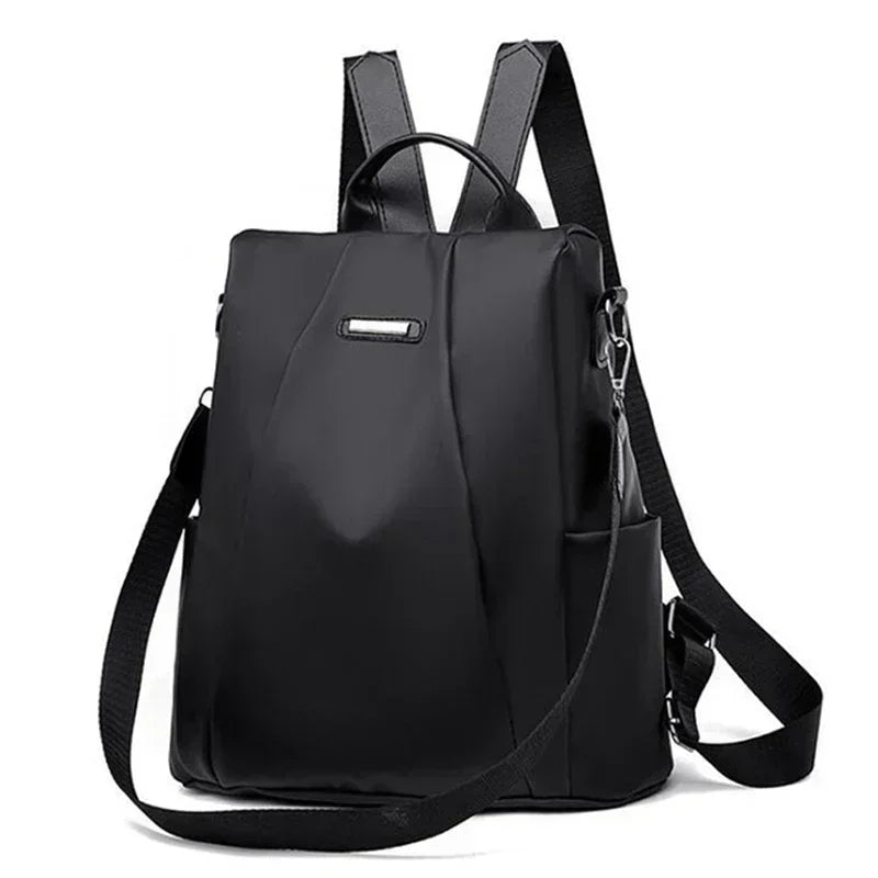 New Women's Fashion Large Capacity Nylon Backpack