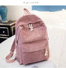 Personalized Corduroy Schoolbag Backpack thebuzzbay.com
