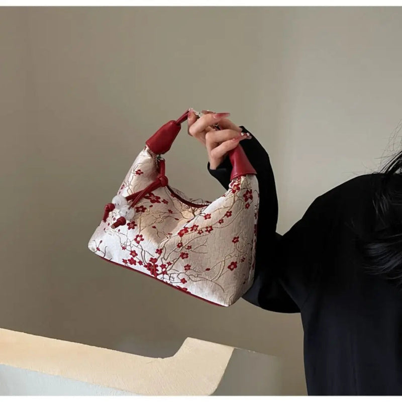 Casual Embroidered Chinese Style Handbag thebuzzbay.com