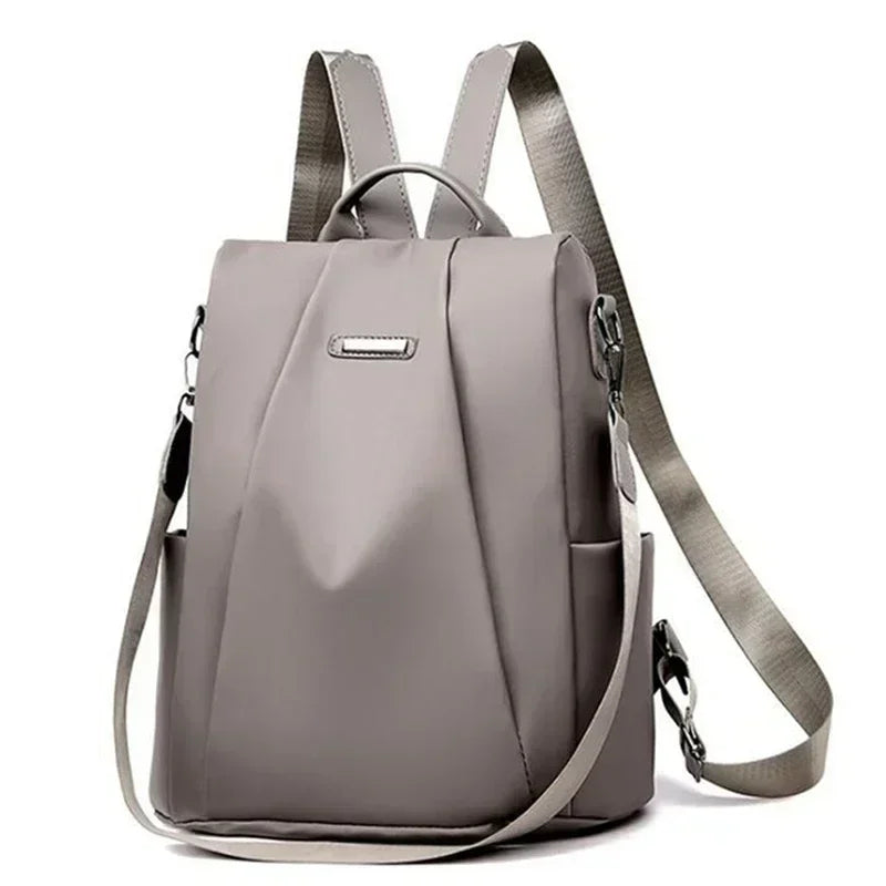 New Women's Fashion Large Capacity Nylon Backpack