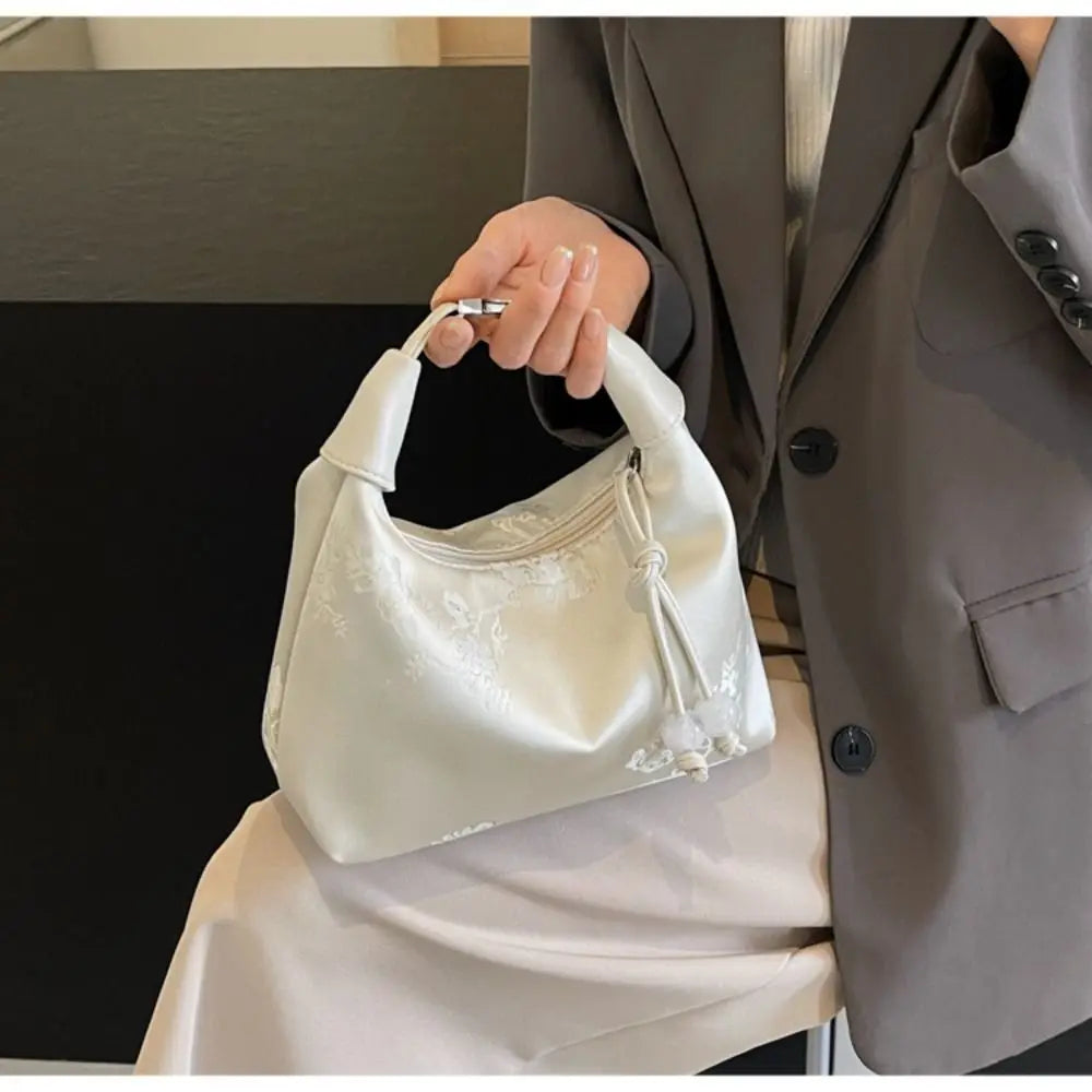 Casual Embroidered Chinese Style Handbag